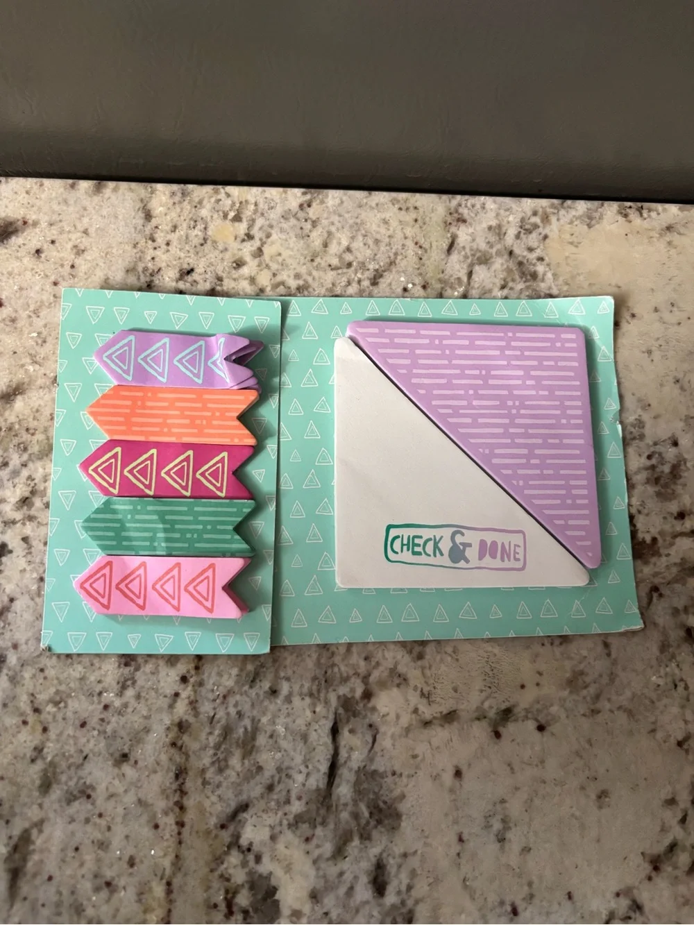 Set of 2 sticky notes/flags